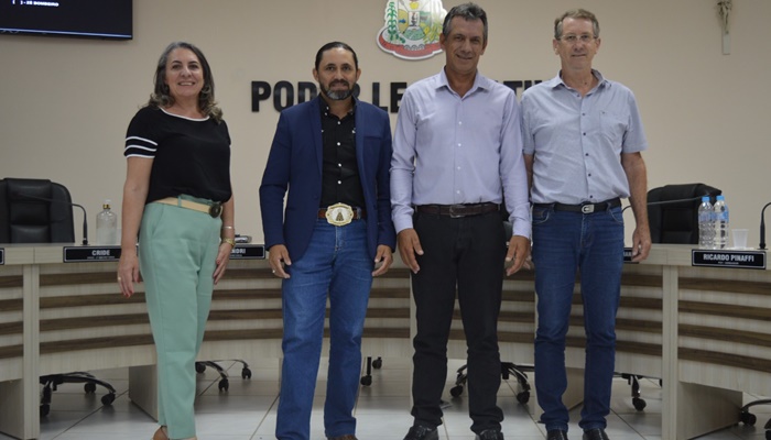 Guaraniaçu - Zé Bombeiro é eleito Presidente da Câmara dos Vereadores